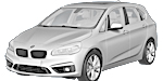 BMW F45 B0898 Fault Code